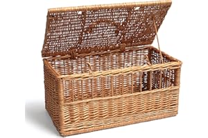 Prestige Wicker Pet Carrier Basket, Extra-Large, 60 cm