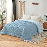 NOVOTEXTIL Duvet Bed 90 cm (180 x 260), Fibre Duvet Filling 350 g/m&sup2; &ndash; Two-Tone Winter Duvet, Soft, Lightweight, Reversible a