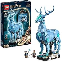 LEGO Harry Potter Expecto Patronum Set 2 in 1 con Figure Animali del Cervo e del Lupo, Accessorio per Decorazione Camera da L