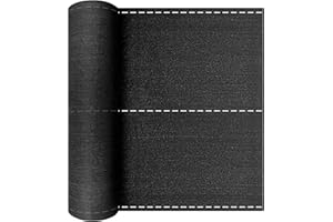 LARS360 Osłona balkonowa z oczkami i sznurkiem, osłona balkonowa z HDPE 150 g/m², ochrona przed wiatrem, ochrona przed słońcem do ogrodzenia ogrodu, na balkon, taras (1,2 m x 10 m, antracytowa)