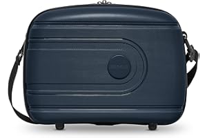 REDOLZ Hartschalen Handgepäck Kosmetik-Koffer | Stabiles Beauty-Case mit Aufsteckfunktion | 34 x 17 x 27 cm aus leichtem Polypropylen (Essentials 11)