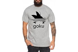 WhyKiki Adi Goku Maglietta da Uomo Dragon Master Son Ball Vegeta Turtle Roshi Db