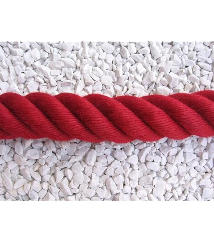 Corda Di Cotone 6Mm Lunghezza 100 Metri Intrecciata - COTTON ROPE