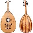 Ethnic Musical Professional Oud Zeryab Model #2 Nahat Style, with Pyramid 650/11 Strings, Full Luthier Setup included