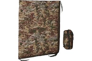USGI Industries Military Woobie Blanket | Thermal Insulated Camping Blanket, Poncho Liner | Large, Portable, Insulation, Water-Resistant, for Hiking, Survival | Compression Carry Bag
