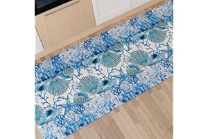 PETTI Artigiani Italiani- Alfombra de Cocina, Alfombrilla de Cocina Antideslizante, Alfombra Rectangular de Microfibra, Diseño Moderno, 100% Made in Italy