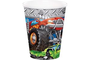 CREATIVE CONVERTING Monster Truck Cups, 24 ct