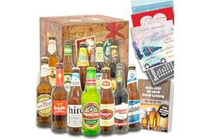 MONATSGESCHENKE Biere der Welt 12 Flaschen - Geschenke für Männer