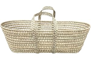 ORIGINALBABY Babyline - Culla in vimini, 80 cm lunghezza x 38 cm larghezza x 25 cm altezza.