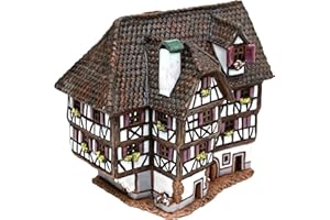 Dekohelden24 Ceramiczny domek świetlny - Hotel Obernai Elsas - HandArt, 141029, 13