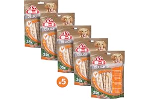 8in1 Delights Twisted Bâtonnets 35 Pièces - Pack de 5