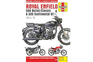 Royal Enfield Bullet and Continental GT Service & Repair Manual (2009 to 2018)