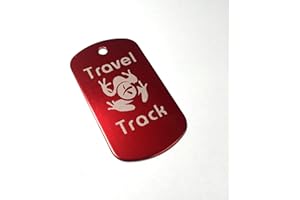 AllCachedUp Trackable Tag for Geocaching - Travel Track Tag - trackable like a Travel Bug