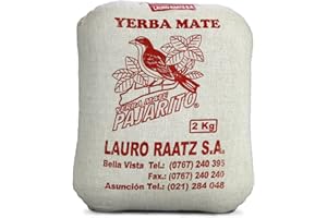 YERBEE Pajarito Yerba Mate Tè Linen 2kg | Yerba Mate Paraguay | Bevanda disintossicante ed energetica