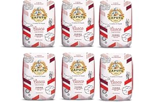 ANTIMO CAPUTO 6x Farina Molino Caputo Cuoco chief Pizza Napoli Pizzamehl Pizza Mehl 1kg
