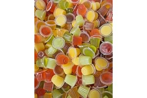 ONLINE REPTILE SHOP 100 Reptile Jelly Pots Reptile Food, Fruit Jelly Cups for Lizards, Geckos, Ants, Birds, Parrots & Feeder Insects (Fruit)