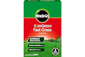Miracle-Gro EverGreen Fast Grass Lawn Seed 840g, 28 m2, Gold
