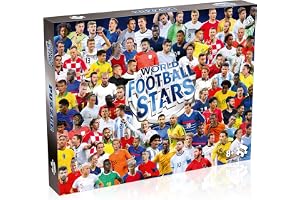 WINNING MOVES 1000 el. World Football Stars [PUZZLE]
