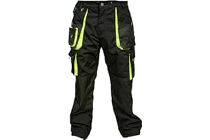 Juicy Trendz® Herren Arbeits Bundhose Arbeitskleidung Cargohose Arbeitshose mit Kniepolstertaschen