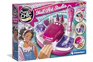 Clementoni - 15174-Studio Ongles de Star-Jeu créatif