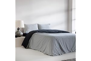 COTTON ARTean ALTUBE Poszwa na kołdrę Niebieska bawełna 180 Liczba nici Poszwa na kołdrę na łóżko 180 (260 x 240 cm) + 2 poszewki na poduszki (45 x 110 cm) Kolor niebieski