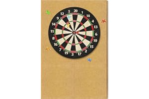 KEAGAN Dart Board Wall Protectors Dartboard Surround Cork Self-Adhesive Spliced Wall Surround Board Easy Assembly Dart Surround Cork