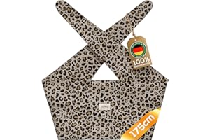 YUNA Care® Wärmflaschengürtel – 175 cm Wärmegürtel aus Baumwolle für Wärmflasche, Körnerkissen, Kirschkernkissen – ideal bei Periode, Rücken-, Bauchschmerzen (Leo)