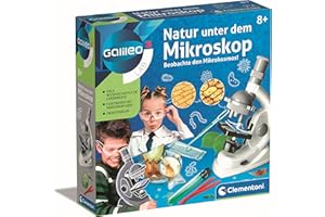 Clementoni 69804 Galileo Science mikroskop dla małego naukowca