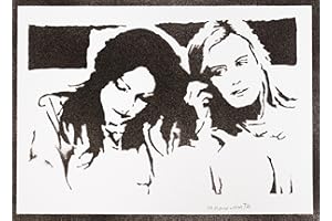 moreno-mata Autentici Graffiti Fatti a Mano OITNB Handmade Poster Serie TV Quadro Moderno Soggiorno Decorazione Parete Regalo Uomo e Donna