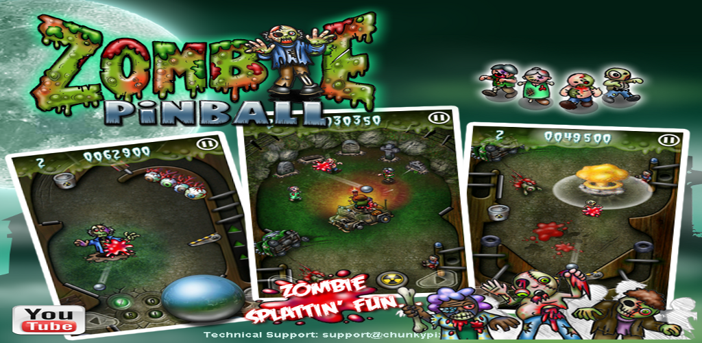Zombie Pinball Arcade A Scary Halloween Game For Kids Free Amazon