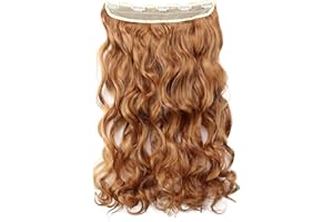 CAISHA 70cm Clip In ExtensionsExtensions Per I Capelli Posticcio Liscio Marrone Rame C66-1