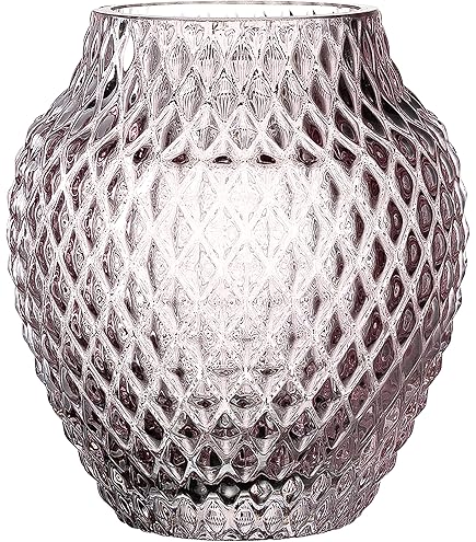 Vase Décoratif Leonardo 'Filo Colori' - En Verre, Modèle 047513 (Brun) - Neuf, Fabriqué En Allemagne