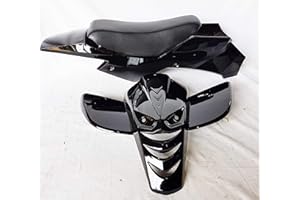 ORANGE IMPORTS FMQ19 Black Mini Quad Bike Fairings Set