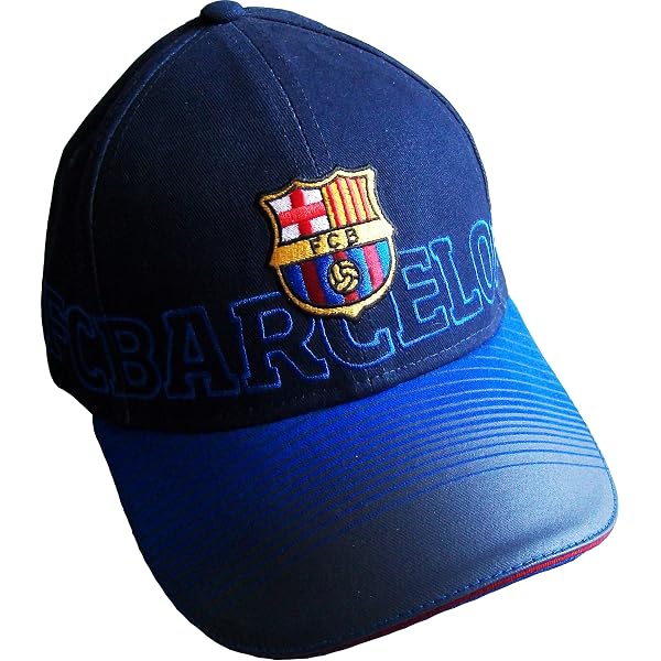 Casquette Enfant FC Barcelone - Collection Officielle Barça - Taille Réglable - 100% Coton