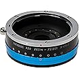 Fotodiox Lens Mount Adapter with Iris, Canon EOS lens to Fujifilm X Camera Body (X-Mount), for Fujifilm X-Pro1, X-E1