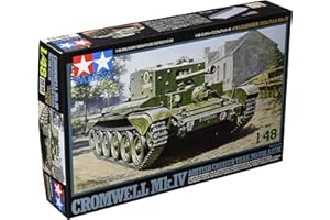Tamiya 32528 1:48 Brit. Réservoir Cromwell MK.IV-Réplique Fiel al Original, Plastique, Hobby, Kit de modélisme, Montage, sans Peindre, Couleur Cruise Tank Chromewell