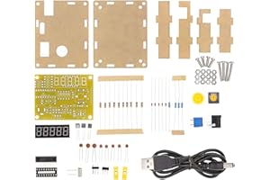 HUABAN 1 Hz-50 MHz Kristall-Oszillator-Tester Frequenzzähler Tester Meter Cymometer Messung Tester Modul LED DIY Kits mit Gehäuse (in Teile)