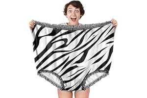 COZYMATE Big Undies Funny Joke Gag Gift Giant Mama Oversized Novelty Underwear Granny Panties White Elephant Prank Gifts for Women Men