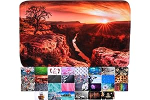 ‎SANILO Sanilo Badteppich, viele schöne Badematten zur Auswahl, Badvorleger sehr weich und rutschfest, waschbar und schnelltrocknend (Grand Canyon, 70 x 110 cm)