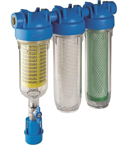 Kit Filtro Di Ricambio HYDRA Ironmaster - 4 Pezzi: Filtro Ferro E Carbone Attivo Per Acqua Di Pozzo