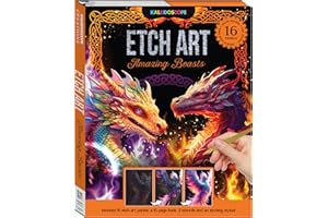 Kaleidoscope Etch Art Creations Amazing Beasts (Mythical Creatures)