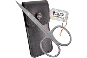 Tres Espadas - Tijeras manicura cutícula recto, acero inoxidable - Made in Germany