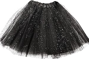 MUNDDY - Tutu Elastico Tul 3 Capas 30 CM de Longitud para niña Bebe Distintas Colores Falda Disfraz Ballet (Envio 48-72h con Seguimiento Desde Madrid)