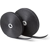 Nastro A Strappo Da Cucire - 25 Metri X 20 Mm - Extra Forte Per Abiti E Arredamento - Bianco - Foto 4