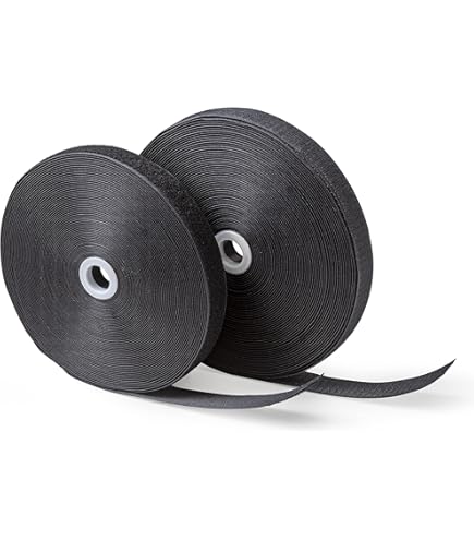 IPEA Scheurband om op te naaien (niet klevend), 20 mm, wit, 25 meter lang, extra sterke naaistrip voor huishoudtextiel, kleding, jurken, haken en ringen