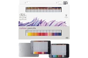 Winsor & Newton Studio Collection Crayons de Couleur X48
