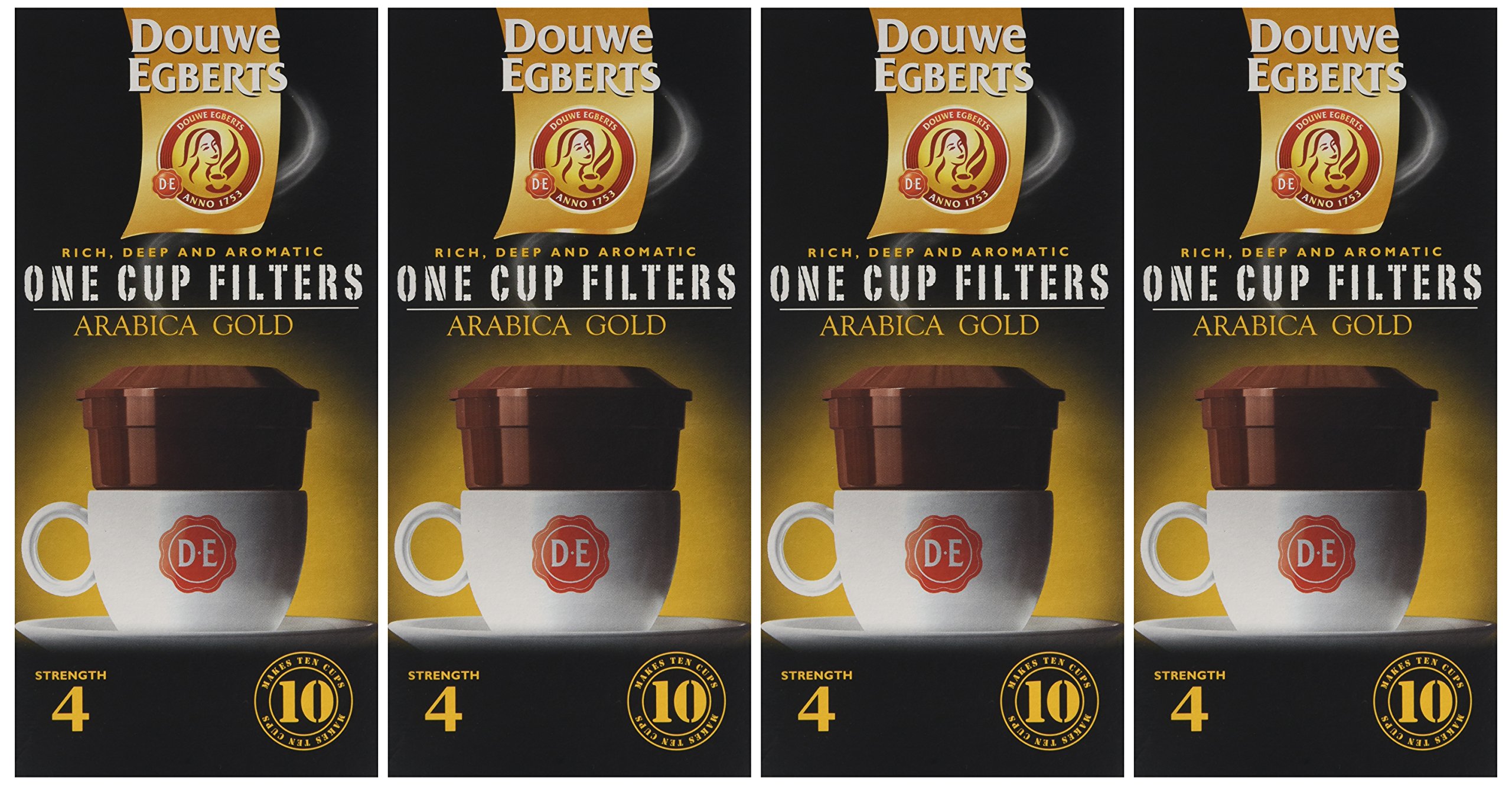 Douwe Egberts Arabica Blend One Cup Filters (Pack of 4) Fresh Store Shop