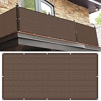 Balkon Sichtschutz Aus Wasserabweisendem Material – 115 X 750 Cm – Winddicht Und Privat Für Balkon, Terrasse & Garten