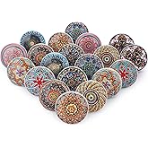 Ajuny Multicolor Printed Vintage Look Flower Ceramic Barbados