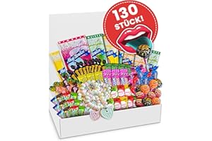 Süßigkeiten Box von Candy Circle - Süßigkeiten für Adventskalender, Kinder Mix - XXL Süssigkeiten Box - Süssigkeiten Grosspackung für Kindergeburtstag, Pinata Füllung oder Wurfmaterial